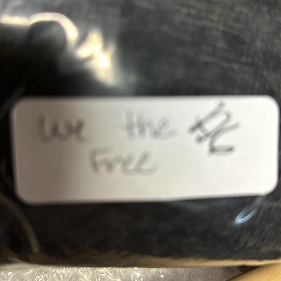 WE THE FREE Grey split back bohemian grunge womans oversized tunic Large - Picture 13 of 13